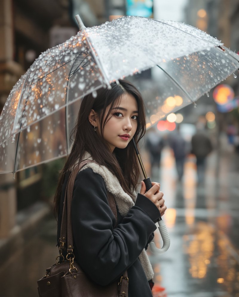 雨后的街道 - 美女写真网站作品